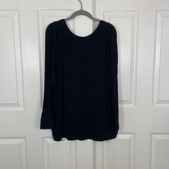 Torrid Black Sugar Dolman Skull Long Sleeve Tee Size 2 Women's - Picture 2 of 9